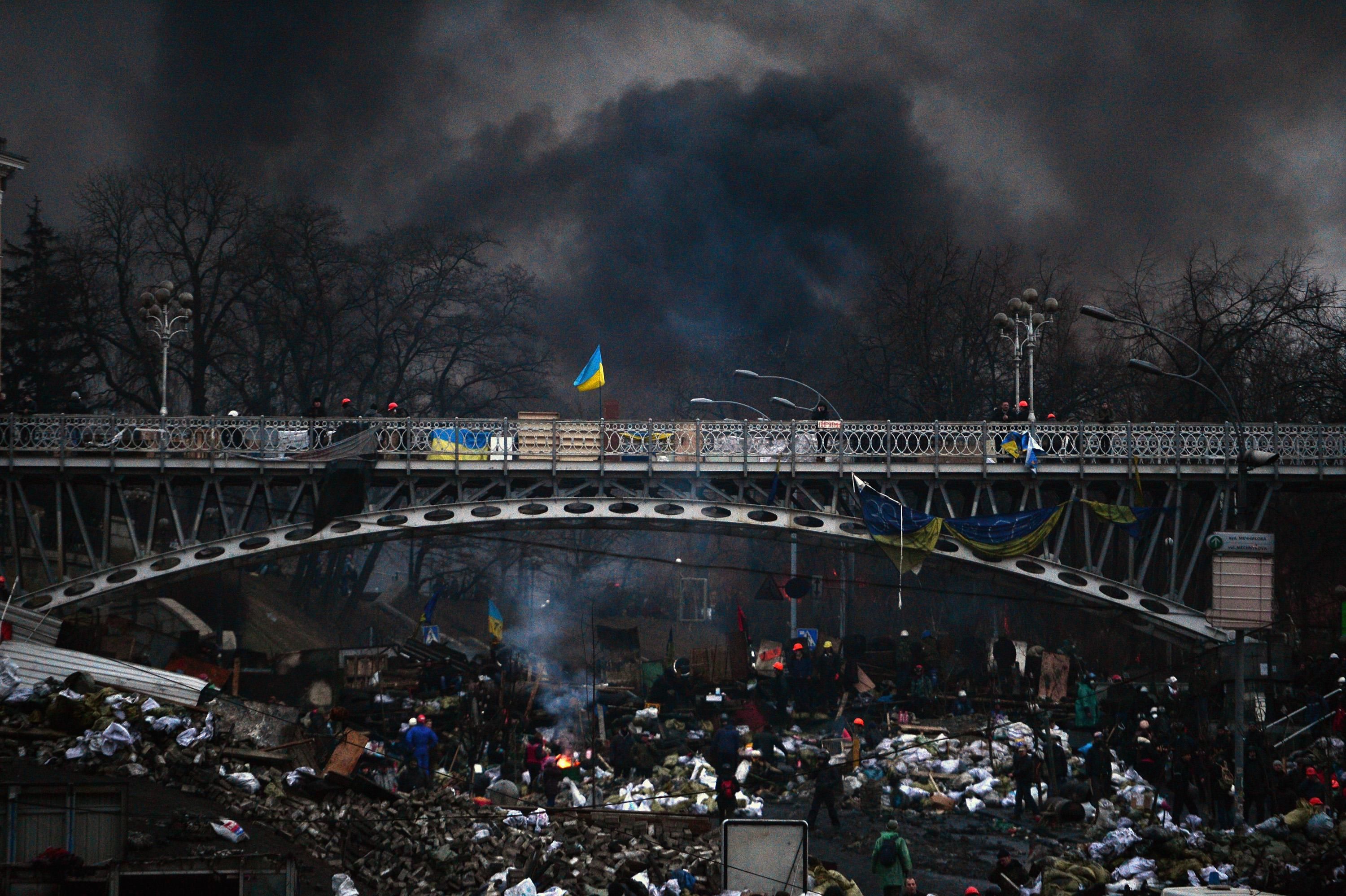 День памяти Небесной Сотни 2019 - фото расстрелов на Майдане 20 февраля 2014 