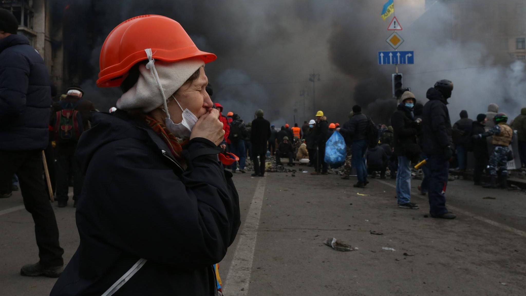 5 років тому: фотограф показав переломні події Революції гідності, якими їх пам'ятає 