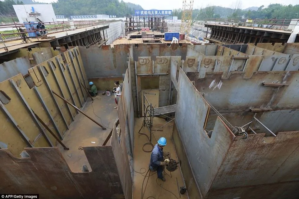 фото будівництво Титанік Китай копія