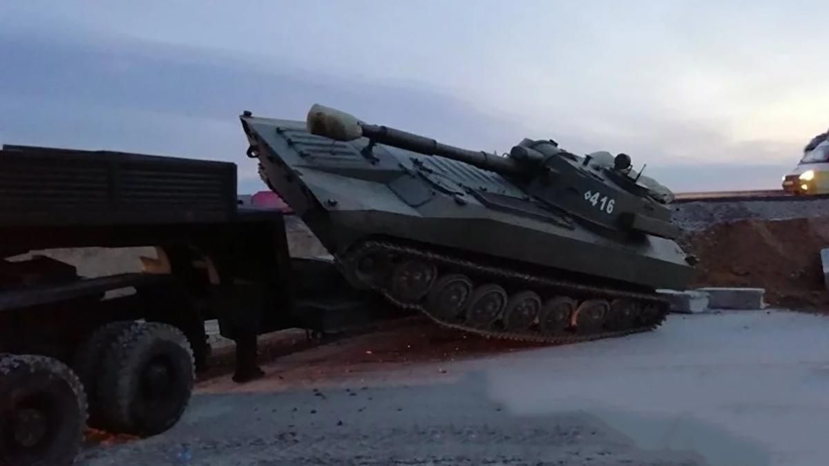 В Крыму произошло смертельное ДТП с участием военной техники оккупантов: фото