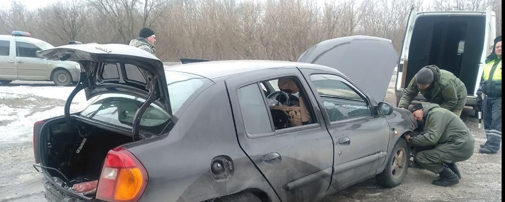 Еще одна попытка ликвидации: в оккупированной Макеевке подорвали авто командира боевиков. Фото