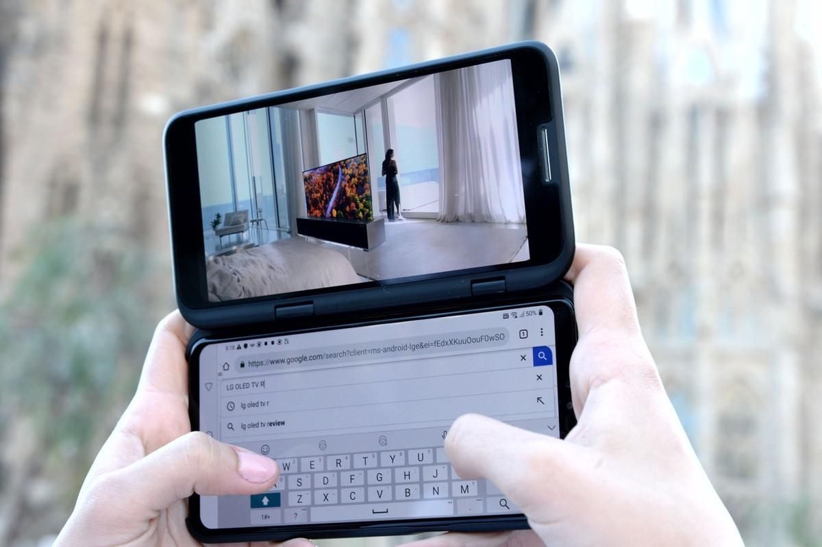 LG представила новаторский смартфон V50ThinQ 5G с двумя экранами - Техно