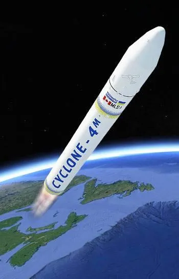 Циклон-4М, космос, космодром Циклон-4М, космос, космодром
