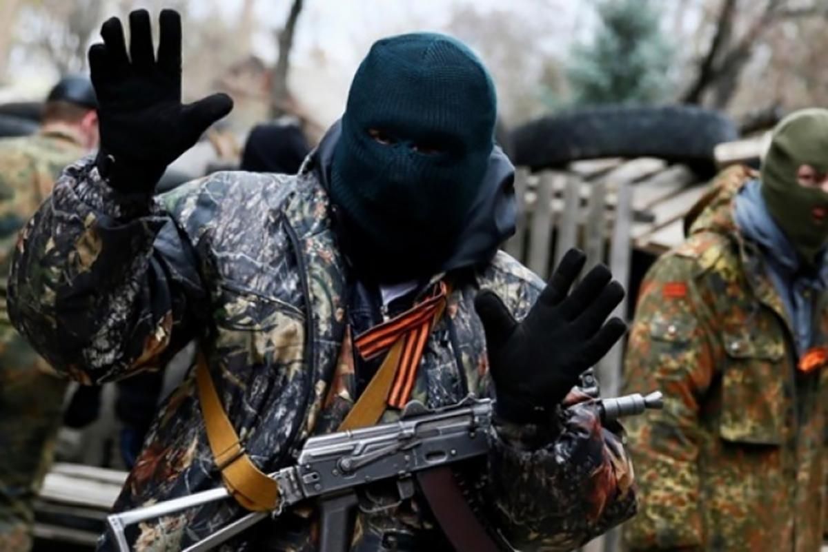 Украинские военные точным ударом уничтожили позицию боевиков: видео