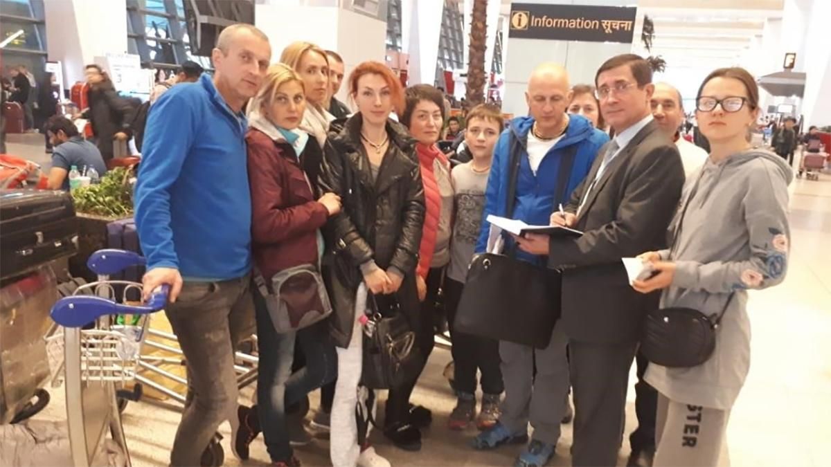 Часть украинцев, застрявших в Индии, возвращается домой Часть украинцев, застрявших в Индии, возвращается домой