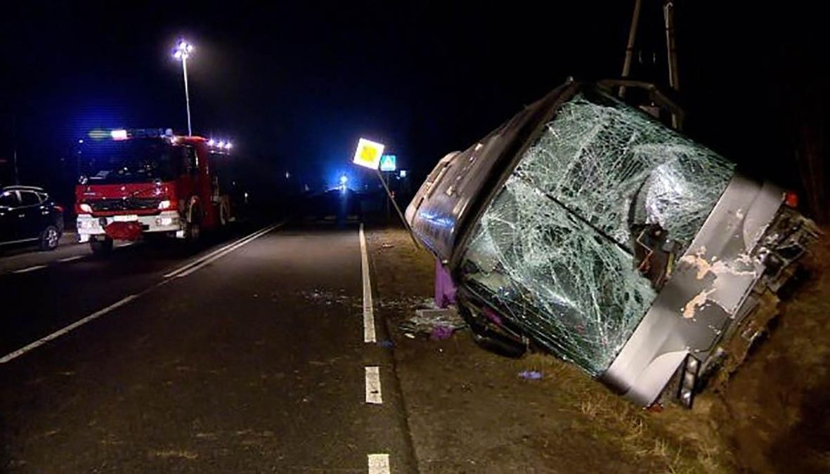 Смертельное ДТП автобуса с украинцами в Польше - фото 01.03.2019