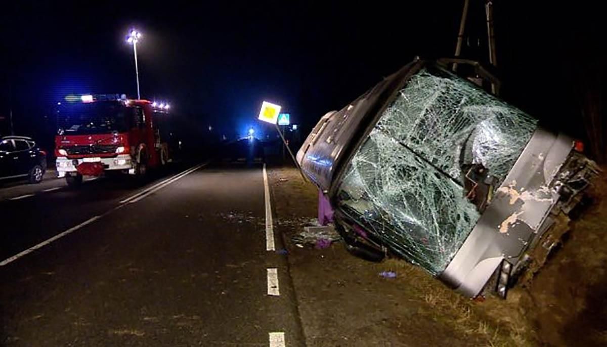 Смертельное ДТП автобуса с украинцами в Польше - фото 01.03.2019 Смертельное ДТП автобуса с украинцами в Польше - фото 01.03.2019