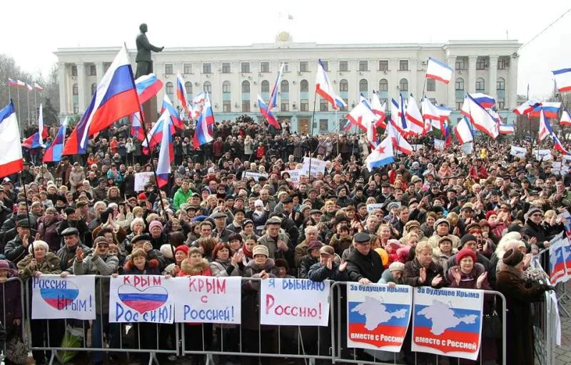 Проросійський мітинг в Криму