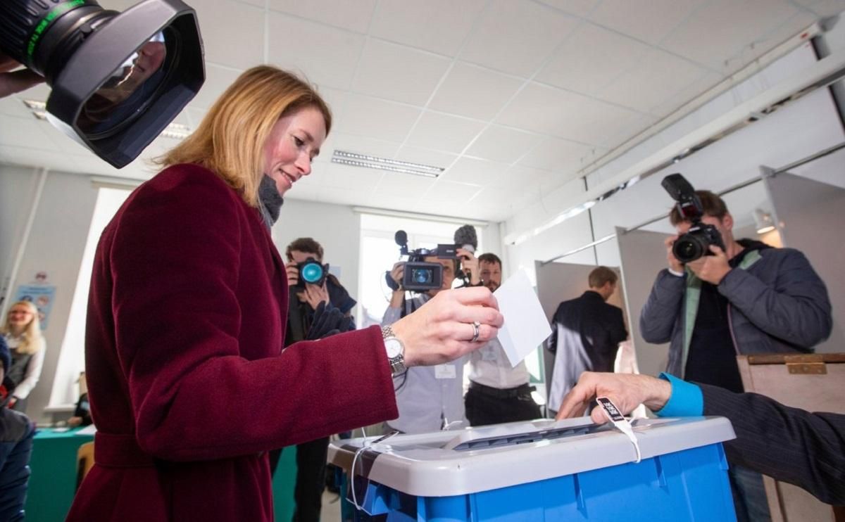 Парламентські вибори в Естонії виграла опозиція Парламентські вибори в Естонії виграла опозиція