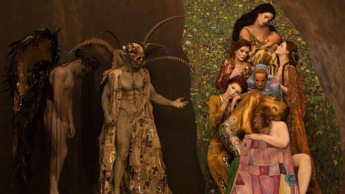 "Золоті картини" Клімта оживили у незвичайному проекті: приголомшливі фото "Золоті картини" Клімта оживили у незвичайному проекті: приголомшливі фото