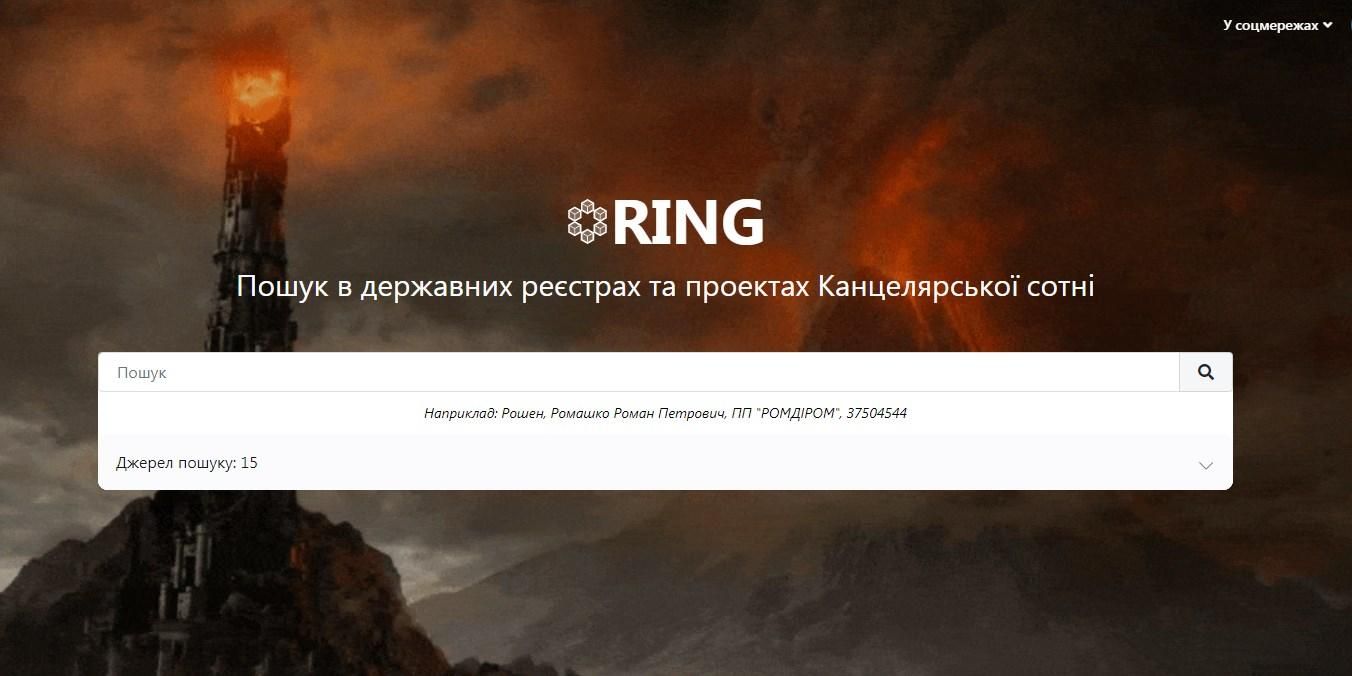 Поисковая система Ring пополнилась информацией о градостроительных условиях Киева