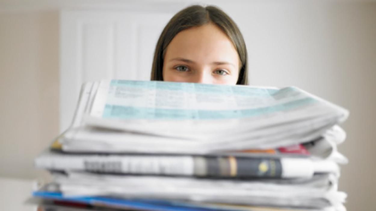 Львівським школам платять за зібрану макулатуру Львівським школам платять за зібрану макулатуру