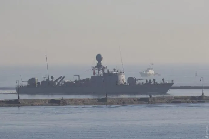 В Одесу зайшли військові кораблі