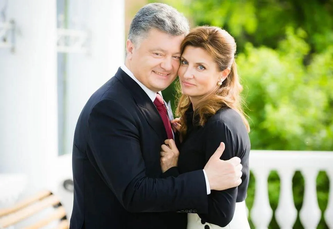 Марина та Петро Порошенко Марина та Петро Порошенко