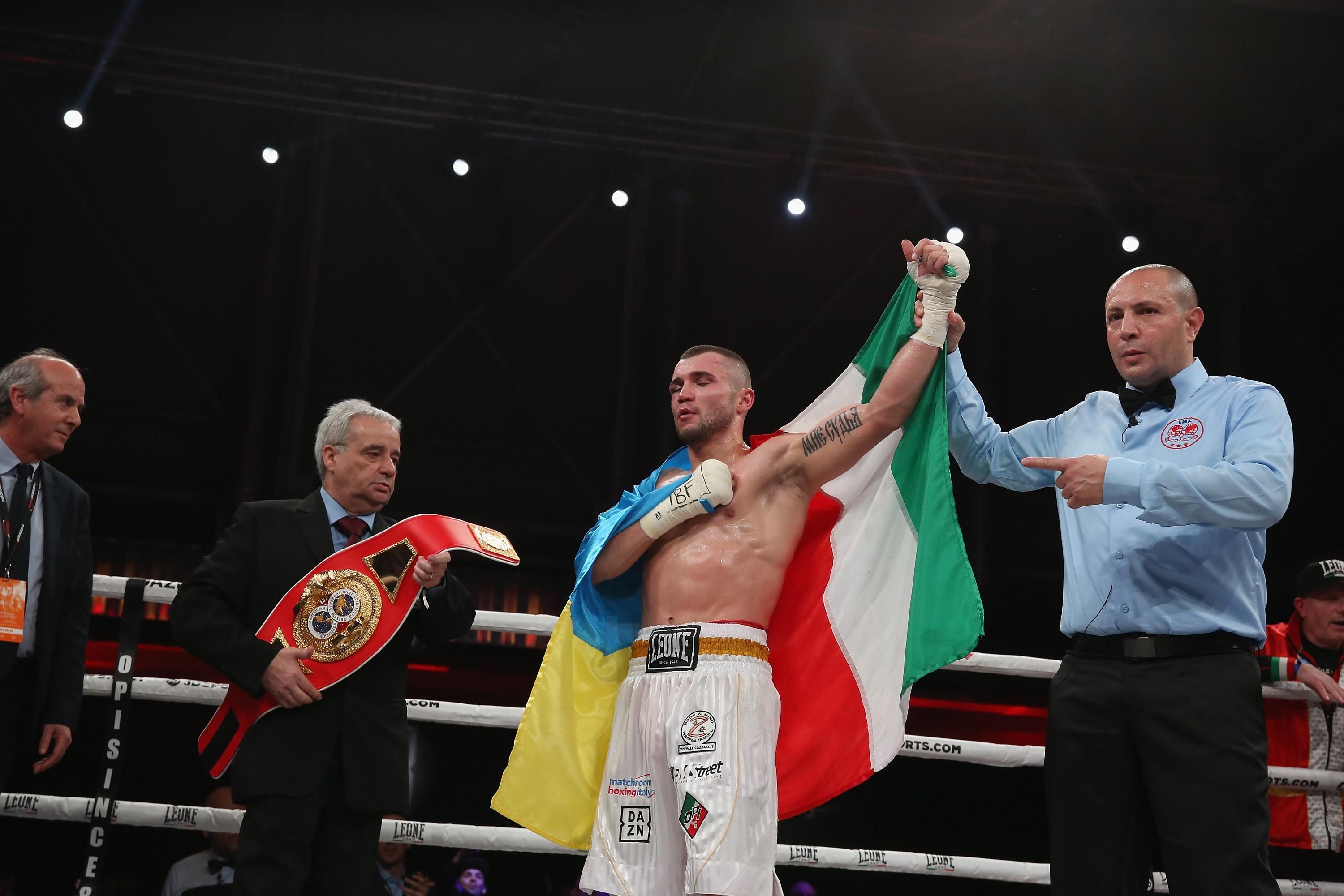 Боксер из Украины завоевал пояс IBF International