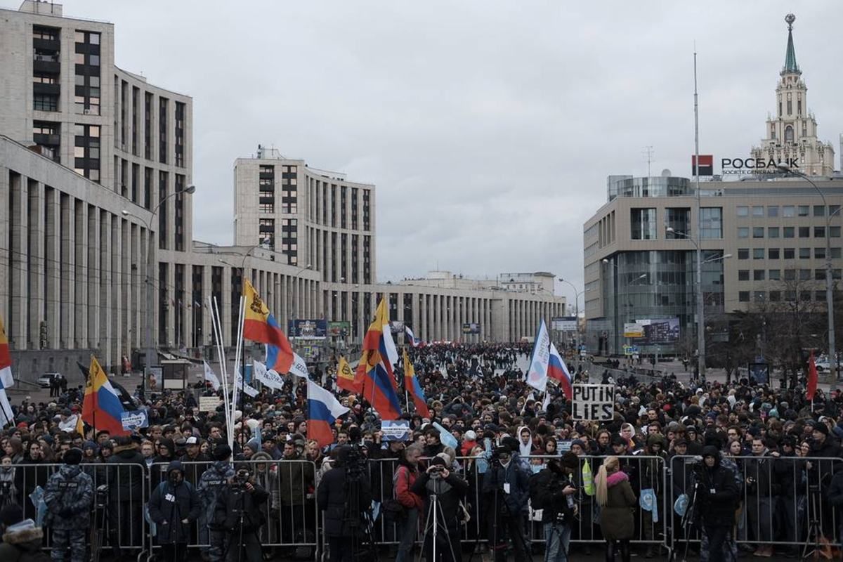 У Москві вільного інтернету вимагали понад 15 тисяч людей, є затримані: фото