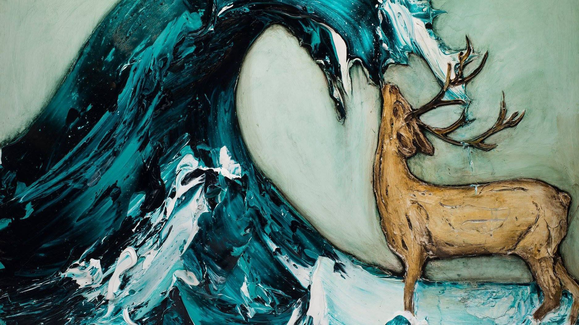 Абсурд Дали и красота Ван Гога: сочные картины американского художника-самоучки