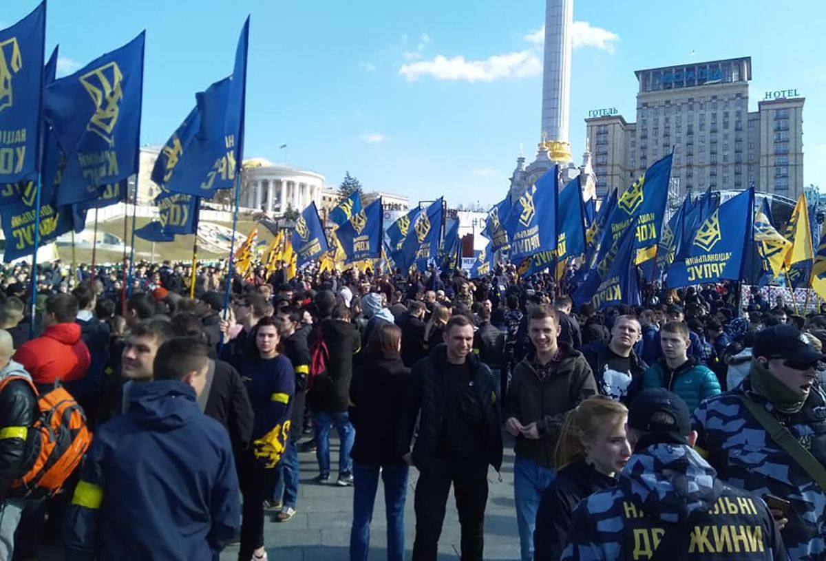 "Нацкорпус" готує масштабну акцію на Майдані: у США попередили про можливе насильство