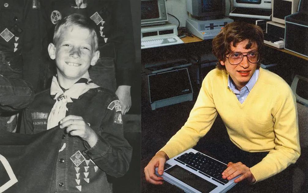 Білл Гейтс у дитинстві Білл Гейтс у дитинстві
