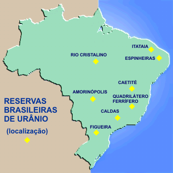 Уран, Бразилія