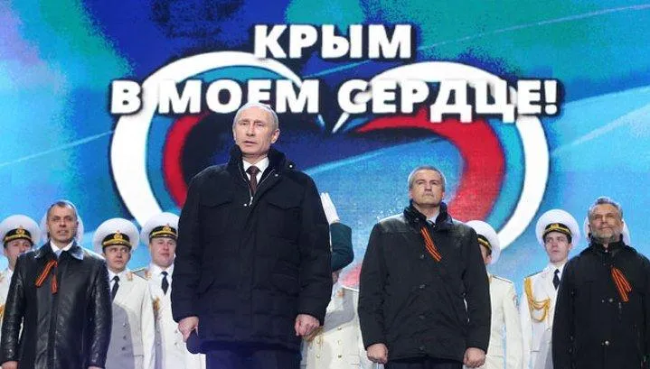 Володимир Путін в Криму