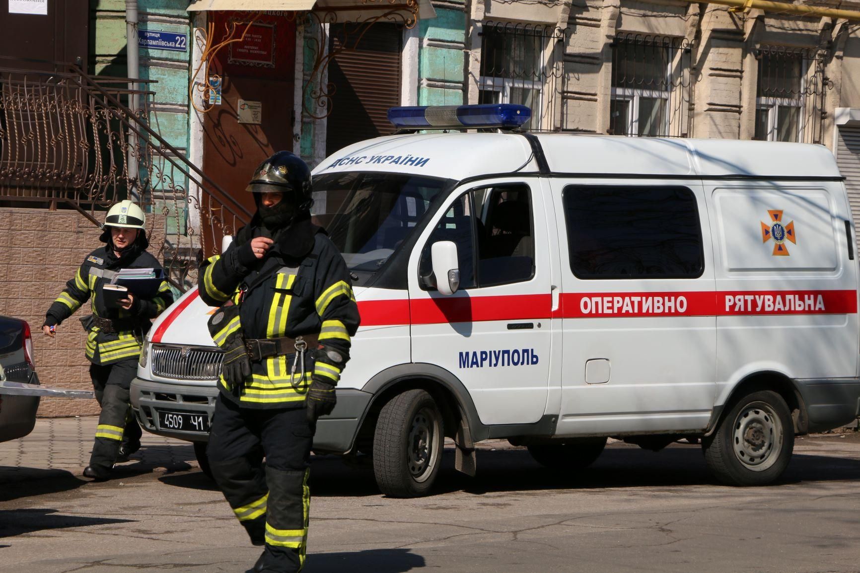"Пожар на выборах": в Мариуполе провели учения для спецслужб – фото и видео