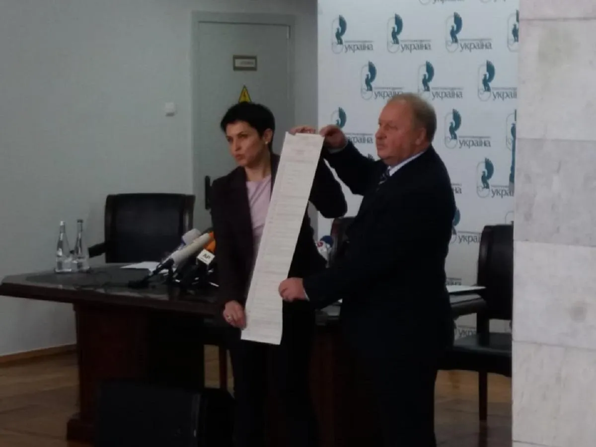 ЦВК бюлетень вибори президентські вибори-2019 ЦВК бюлетень вибори президентські вибори-2019