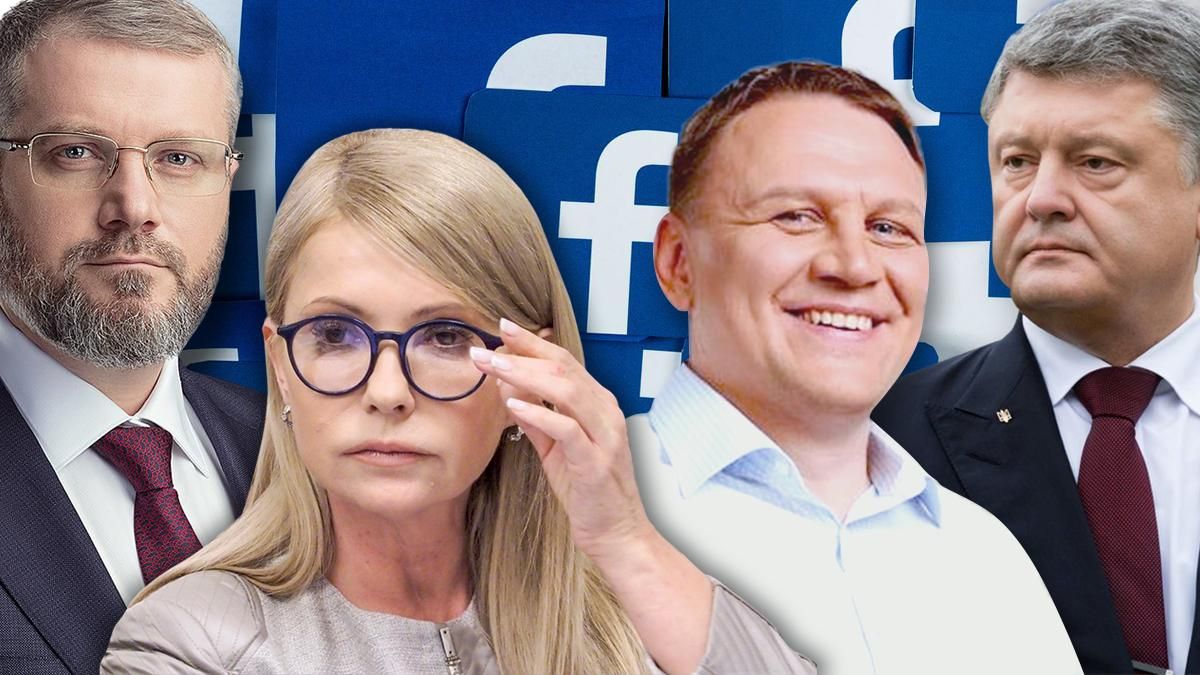 Хто з кандидатів та скільки заплатив за рекламу на Facebook: цифри вражають Хто з кандидатів та скільки заплатив за рекламу на Facebook: цифри вражають