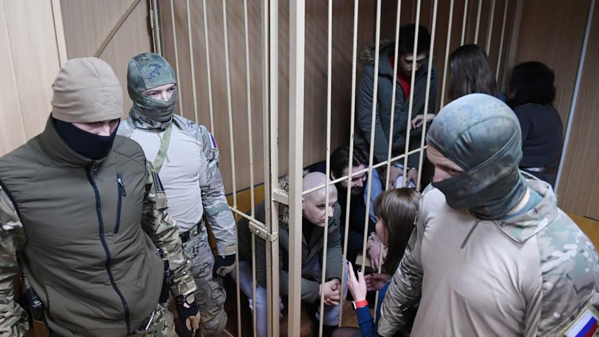 Усім полоненим українським морякам у Росії призначили психіатричні експертизи Усім полоненим українським морякам у Росії призначили психіатричні експертизи