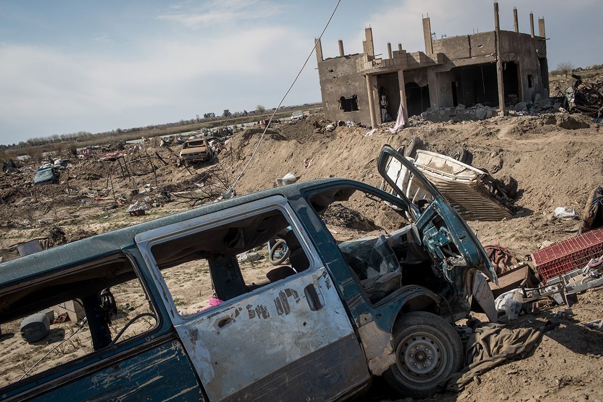 Автомобиль с журналистами подорвался в Сирии