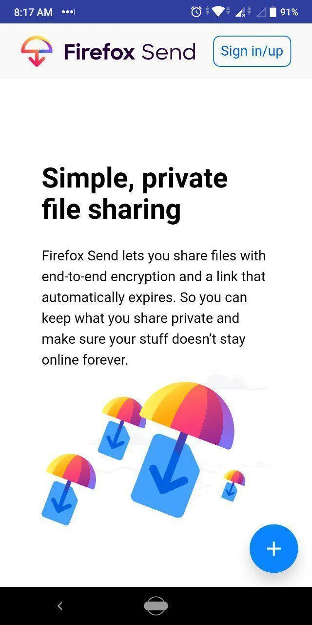  Firefox Send