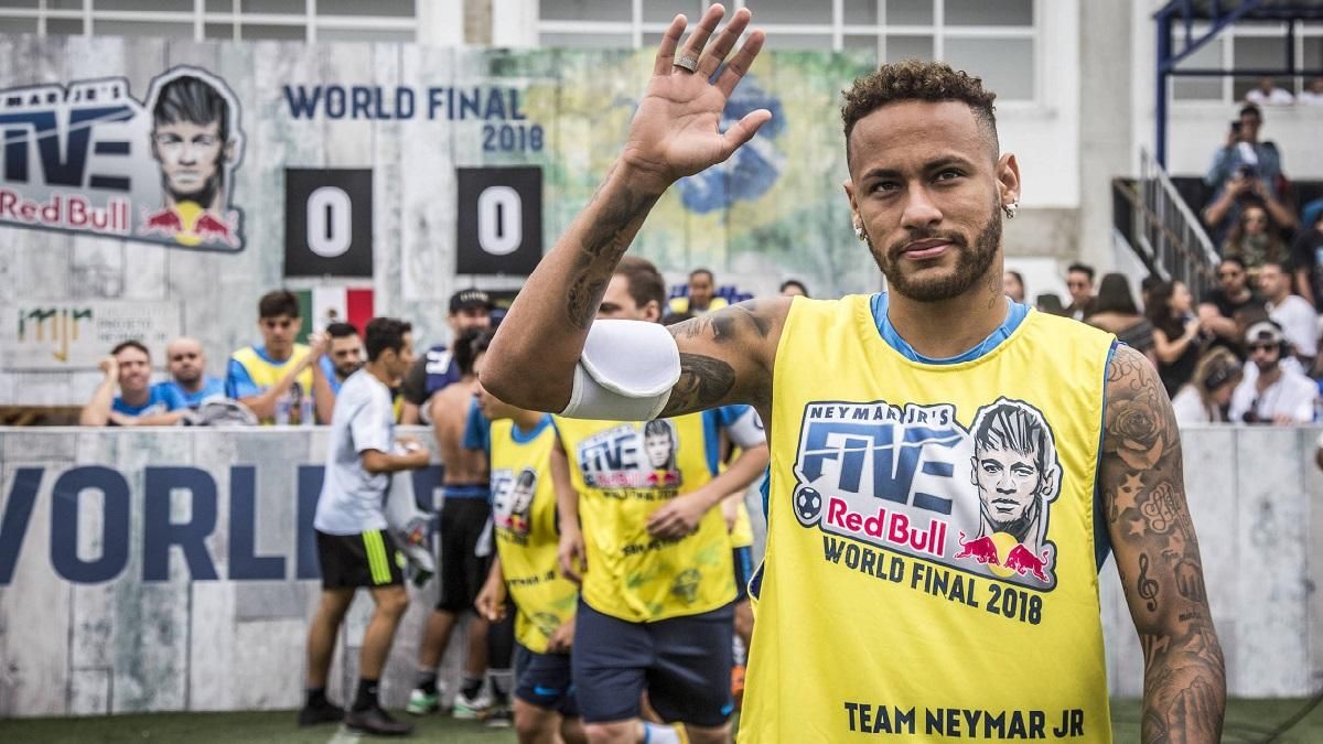 В Украине начинается новый сезон международного турнира Red Bull Neymar Jr's Five