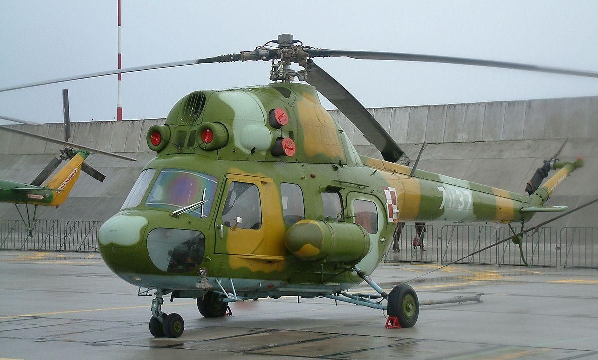 На Харківщині аварійно сів військовий вертоліт: що відомо