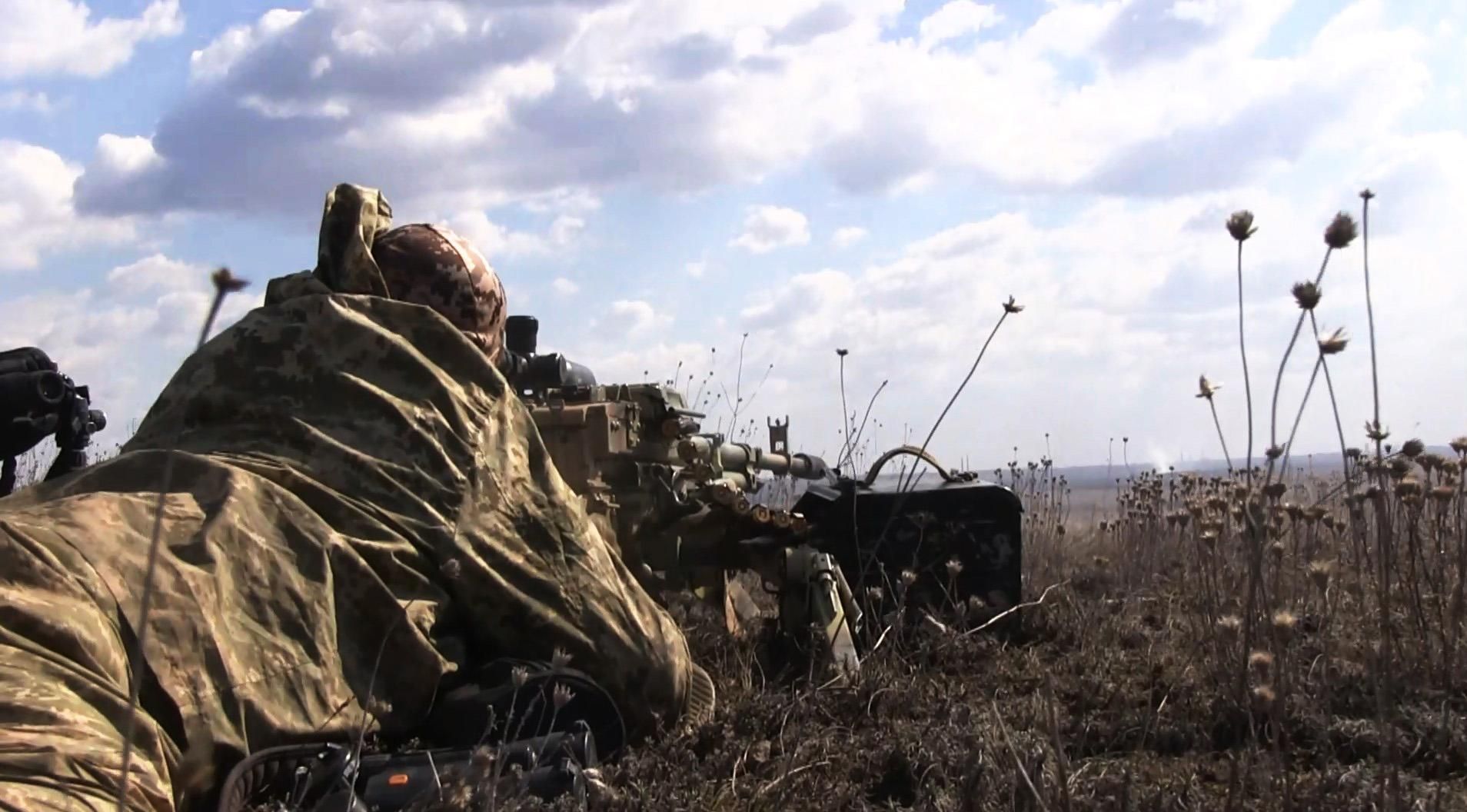 Українські захисники дали гідну відсіч ворогу на Луганщині: відео бою