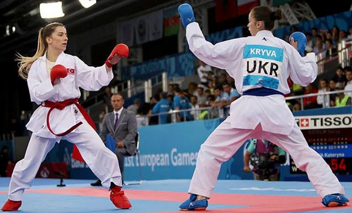 Женская сборная Украины по каратэ выиграла чемпионат Европы