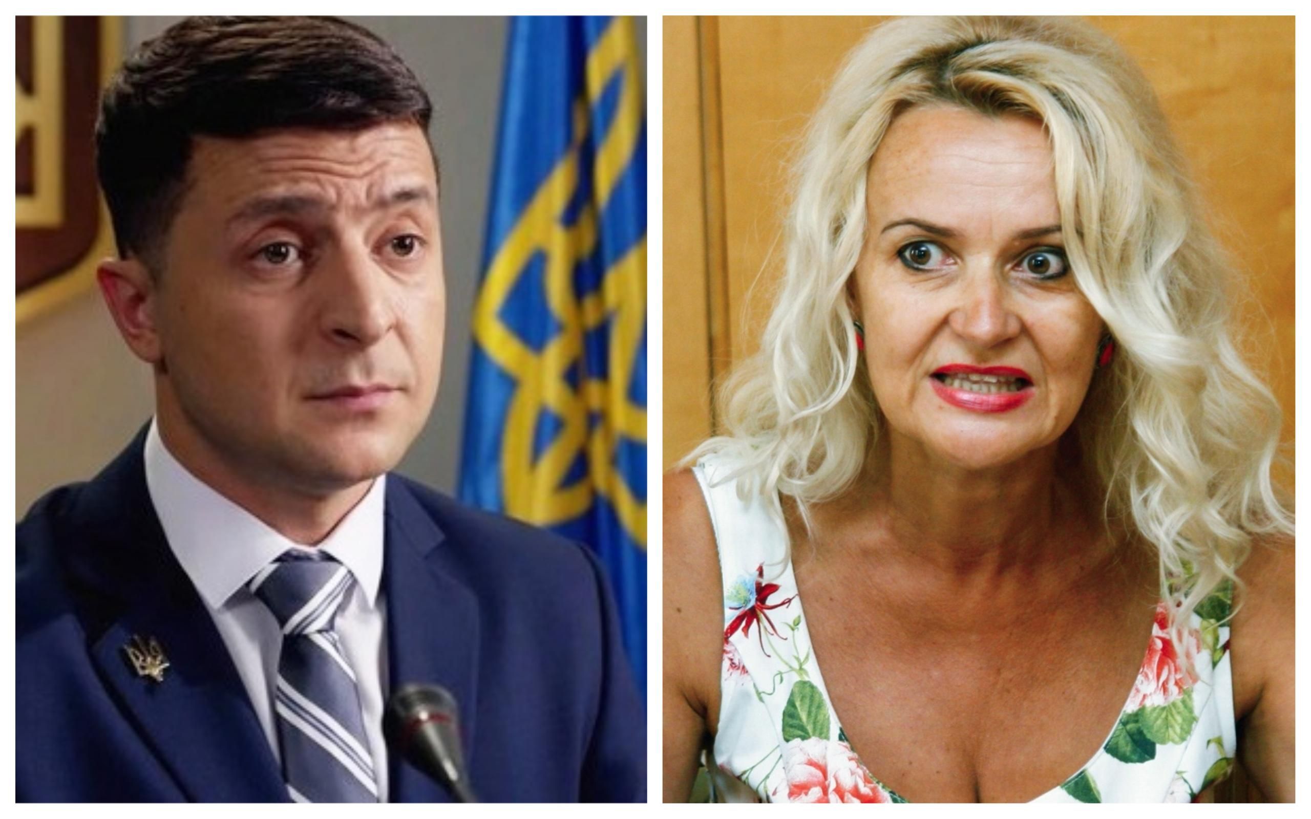 Зеленський нарвався на критику Фаріон: воно блює до мене мовою Путіна Зеленський нарвався на критику Фаріон: воно блює до мене мовою Путіна