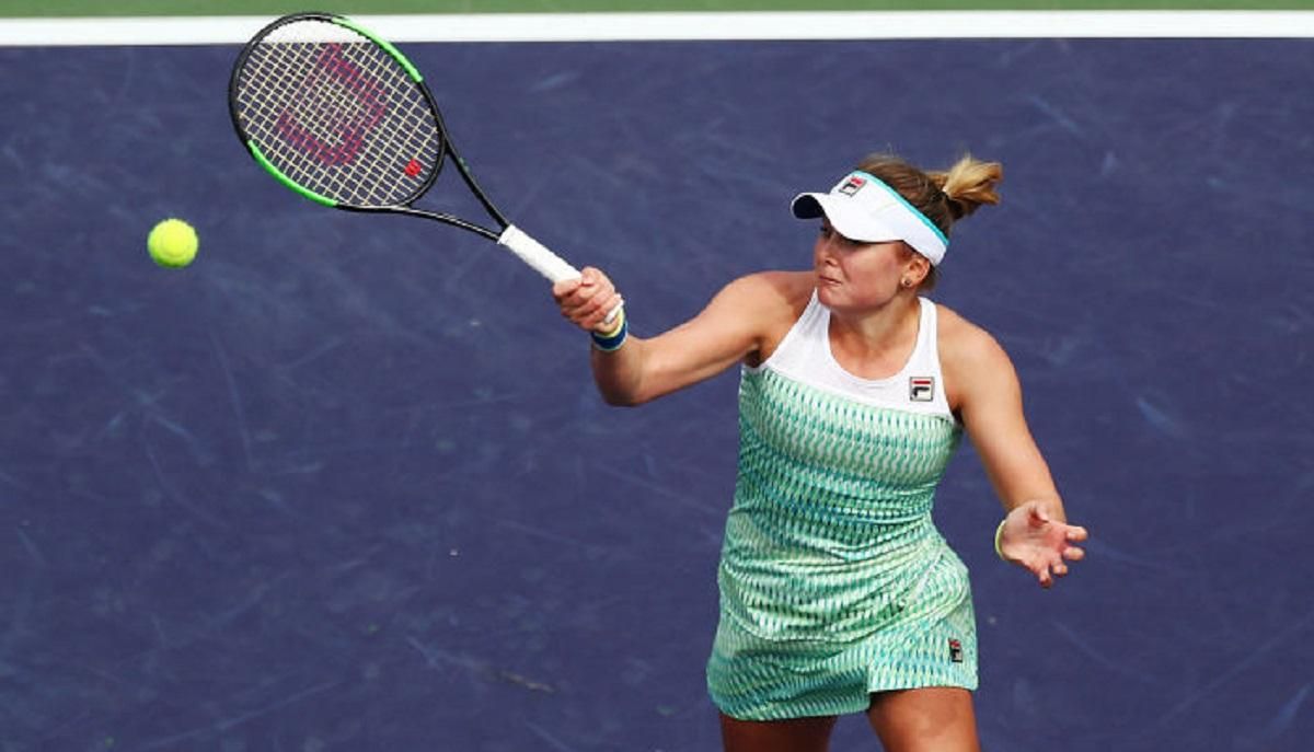 Українка Козлова не змогла подолати друге коло турніру WTA у Чарльстоні
