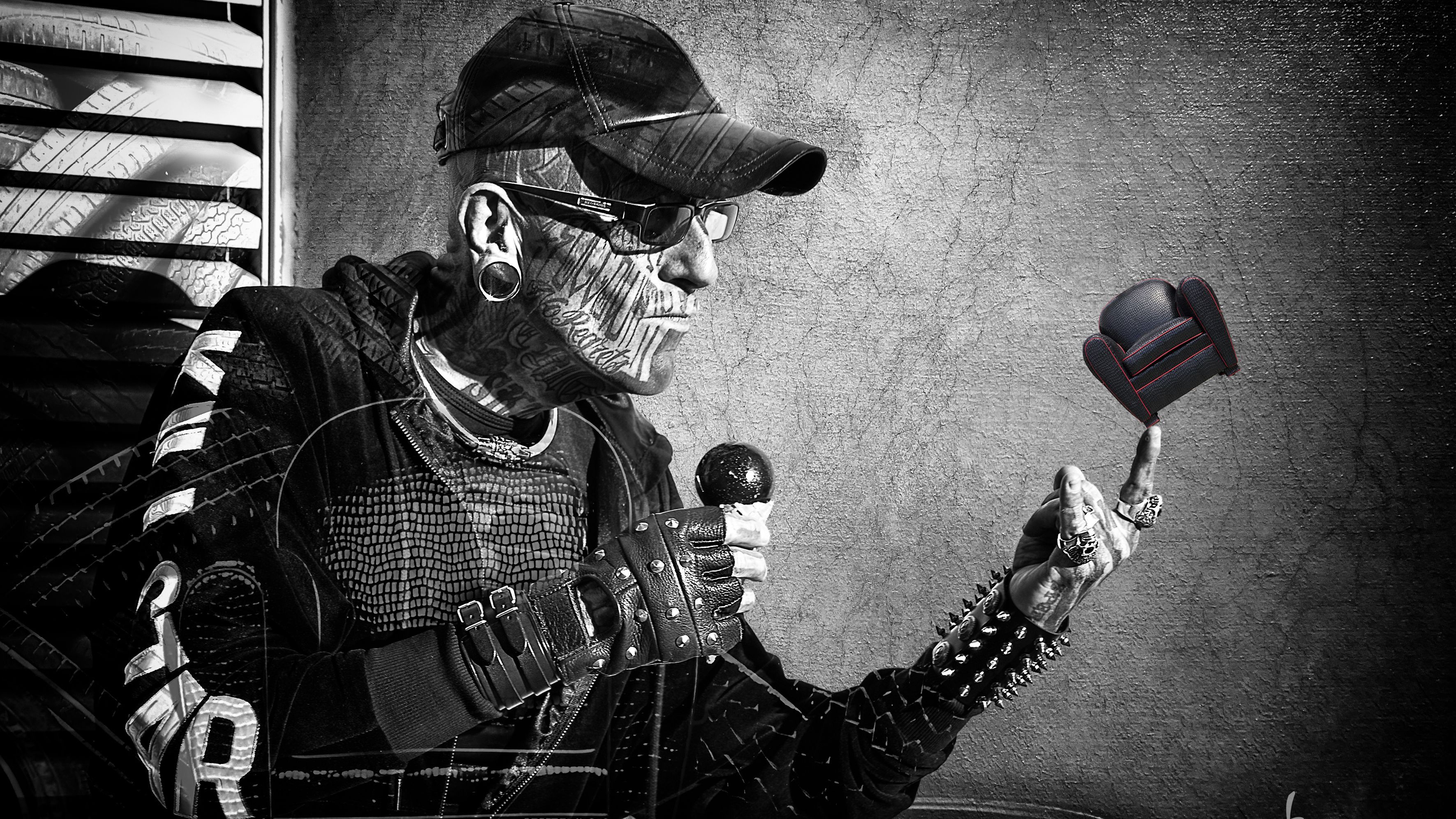 Киев посетит Корж Зе Скалли-самый татуированный дизайнер Франции Киев посетит Корж Зе Скалли-самый татуированный дизайнер Франции