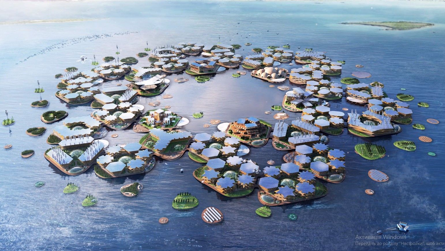 Плавучий город будущего: архитекторы презентовали невероятный проект Плавучий город будущего: архитекторы презентовали невероятный проект