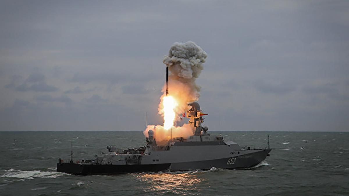 Ракетные корабли России провели стрельбы в Черном море