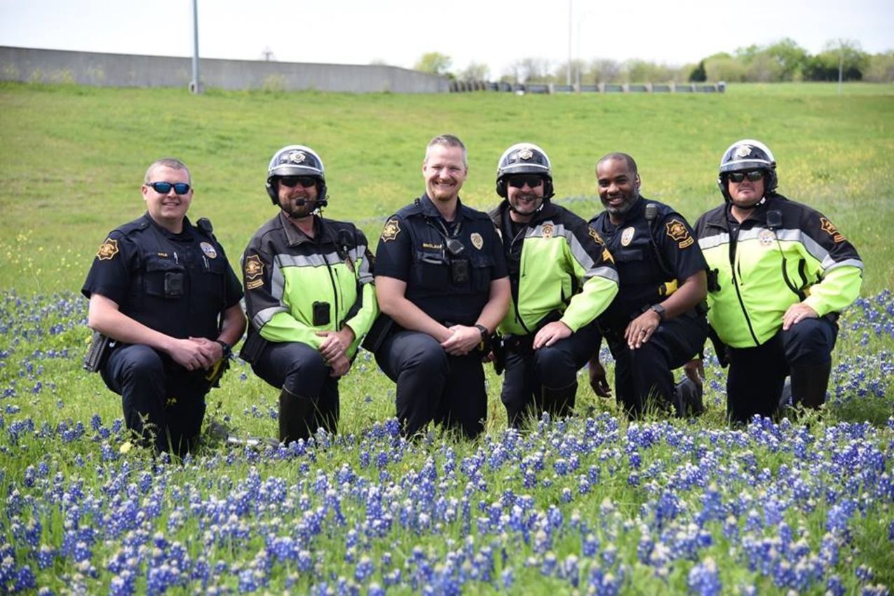 Американські поліцейські влаштували незвичний флешмоб у квітах: милі фото