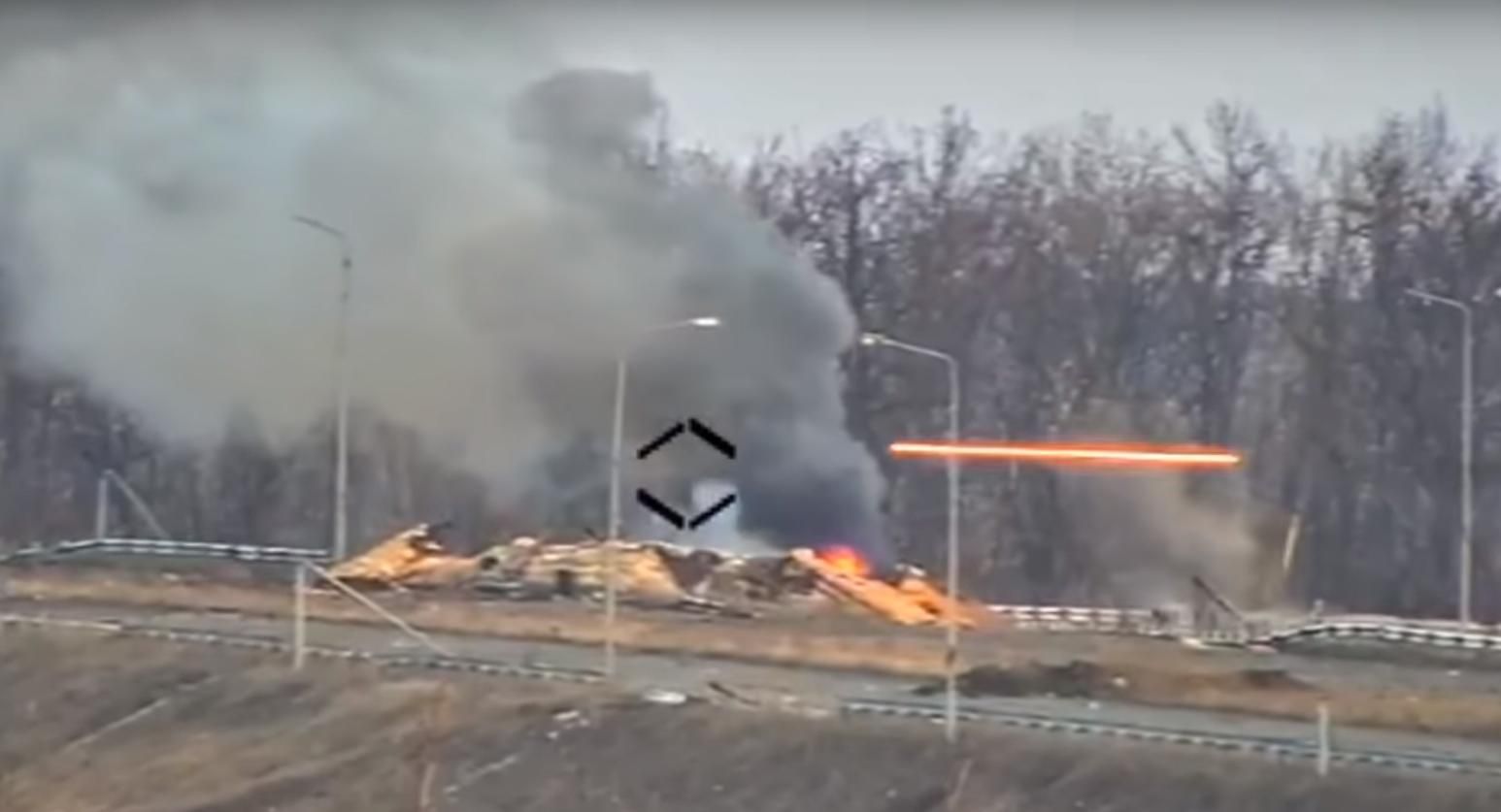 Горело целый день: в сети появилось красноречивое видео уничтожения бойцами ВСУ позиции врага