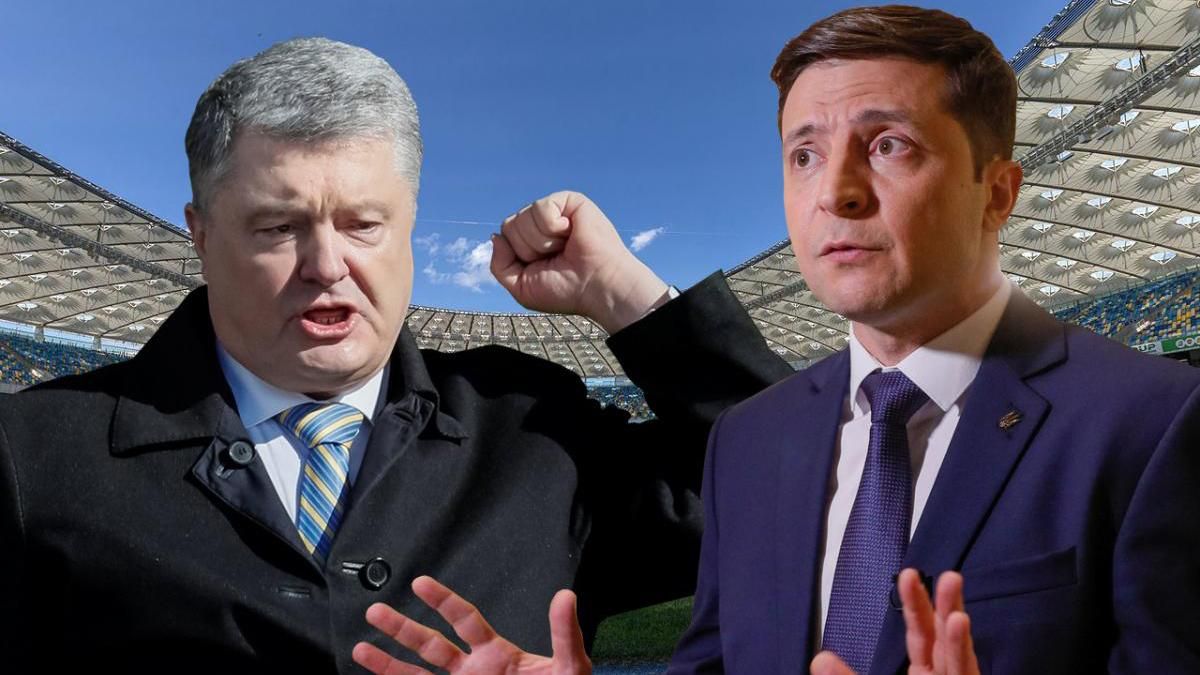 Зеленський оприлюднив свою дату дебатів з Порошенком на "Олімпійському" 