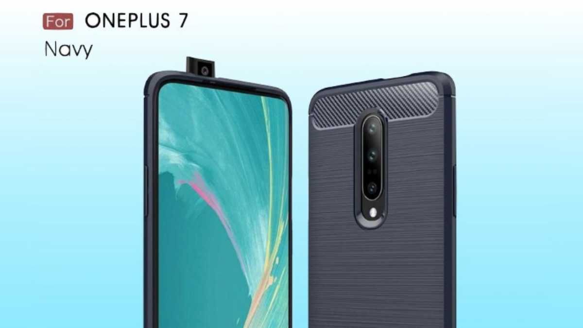Смартфон OnePlus 7 засветился на фото в чехлах Смартфон OnePlus 7 засветился на фото в чехлах