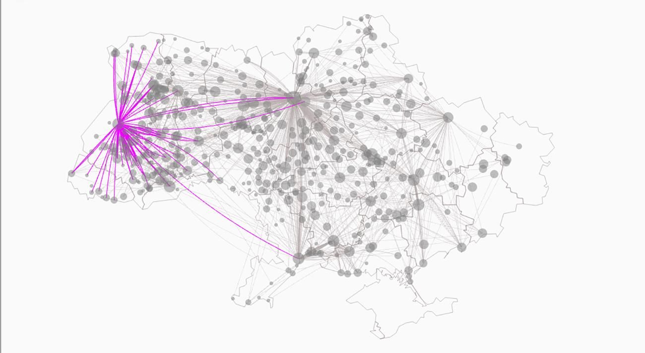 В Україні створили детальну онлайн-карту автобусних маршрутів