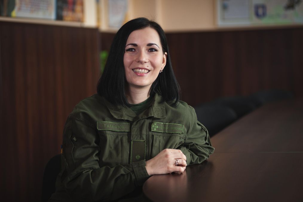 Анна Тарасюк: армія не ділить військовослужбовців на жінок і не жінок
