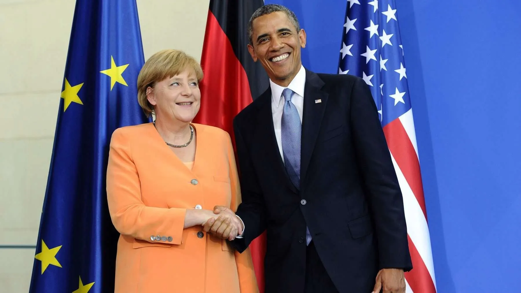 Ангела Меркель та Барак Обама