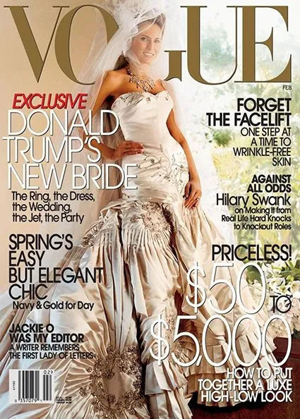 Меланія Трамп знімалась для Vogue Меланія Трамп знімалась для Vogue