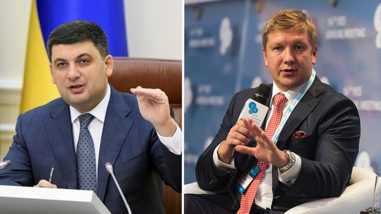 Гройсман погрожує Коболєву відставкою, якщо він не знизить ціну на газ до травня Гройсман погрожує Коболєву відставкою, якщо він не знизить ціну на газ до травня