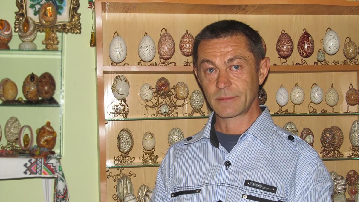 Анатолий Бойко – "Волынский Фаберже", который превращает обычные яйца в произведения искусства